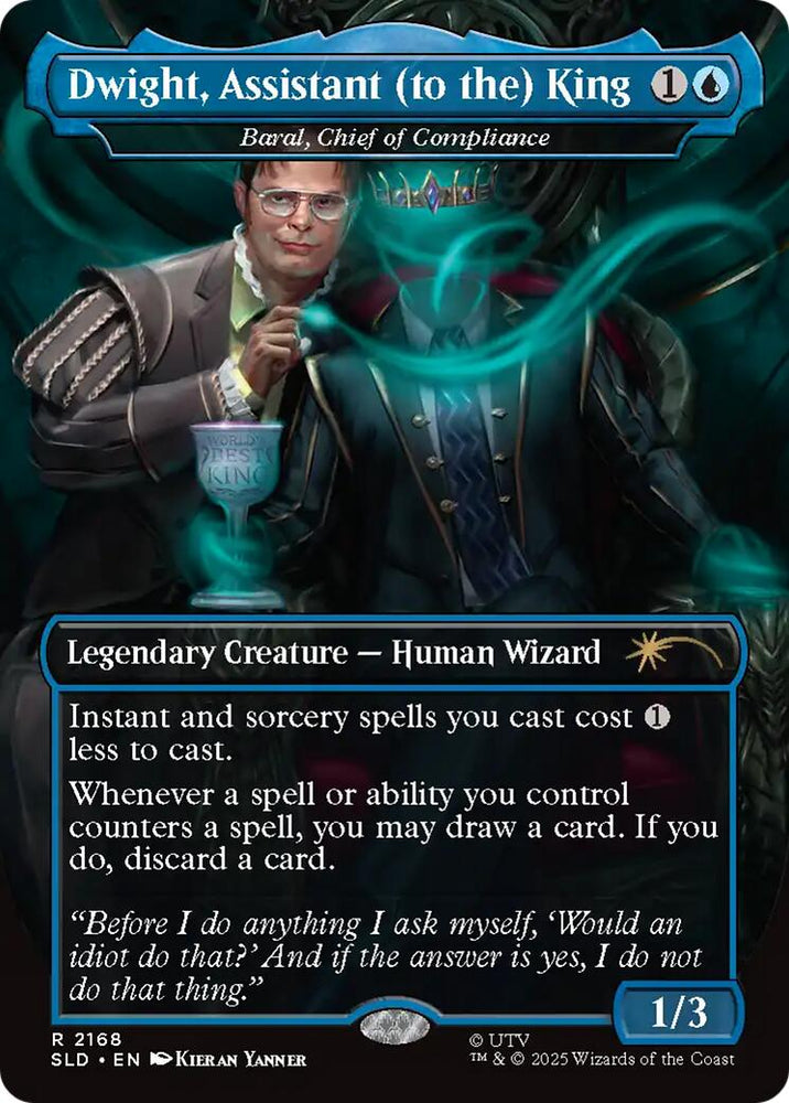 Dwight, Assistant (to the) King - Baral, Chief of Compliance [Secret Lair Drop Series] Magic: The Gathering
