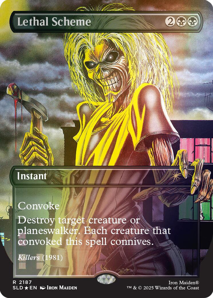 Lethal Scheme (Rainbow Foil) [Secret Lair Drop Series] Magic: The Gathering