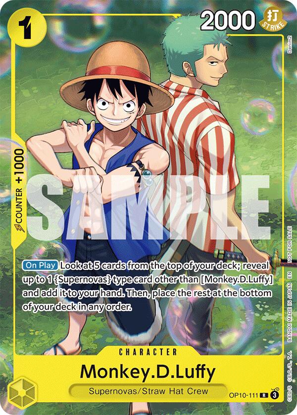 Monkey.D.Luffy (Learn Together Deck Set - Set Sail Event) [One Piece Promotion Cards] Bandai