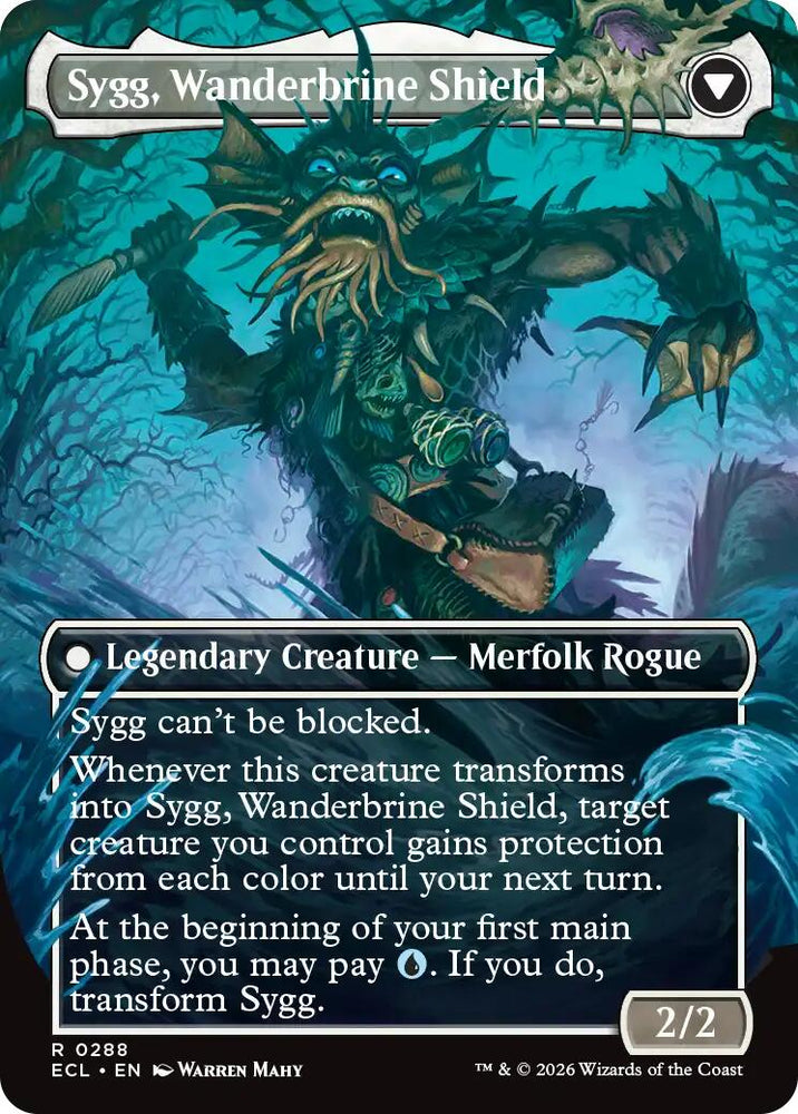 Sygg, Wanderwine Wisdom (Borderless) [Lorwyn Eclipsed] Magic: The Gathering