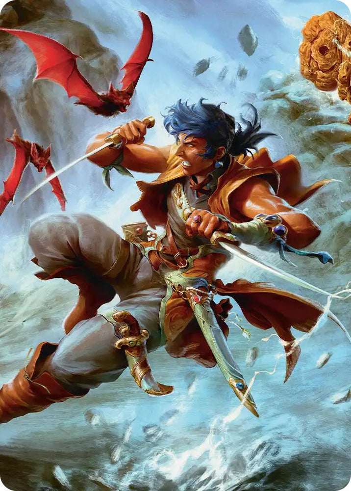 The Destined Thief Scene Art Card [FINAL FANTASY Art Series] Magic: The Gathering