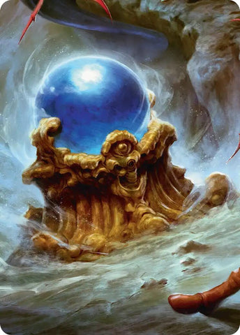 Chaos Shrine's Black Crystal Scene Art Card [FINAL FANTASY Art Series] Magic: The Gathering