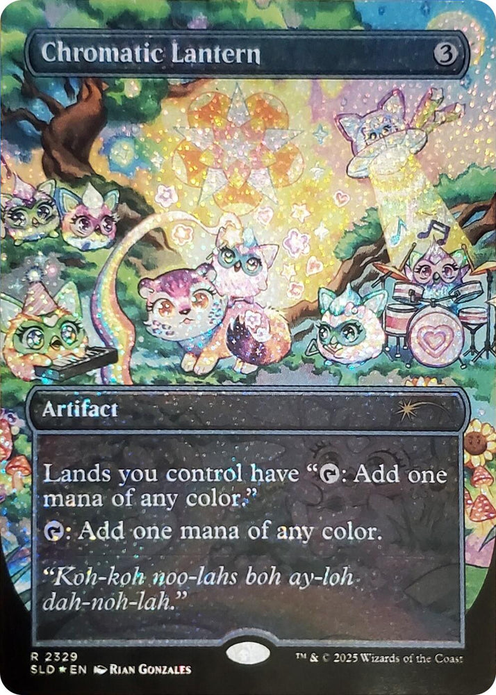 Chromatic Lantern (2329) (Confetti Foil) [Secret Lair Drop Series] Magic: The Gathering