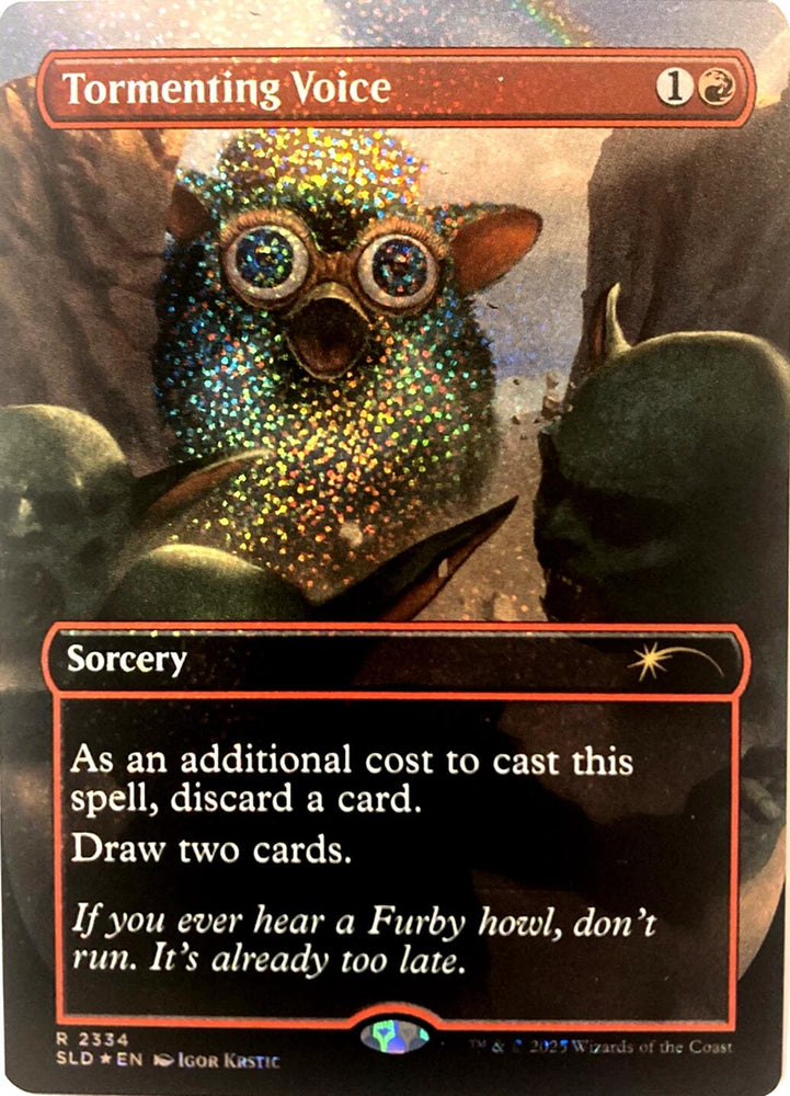 Tormenting Voice (Confetti Foil) [Secret Lair Drop Series] Magic: The Gathering