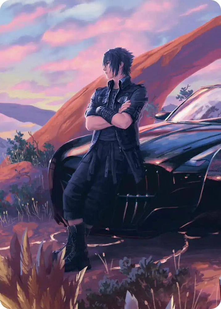 Noctis, Heir Apparent Scene Art Card [FINAL FANTASY Art Series] Magic: The Gathering