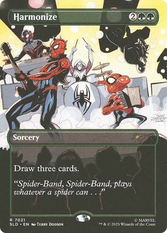 Harmonize (7021) [Secret Lair Drop Series] Magic: The Gathering