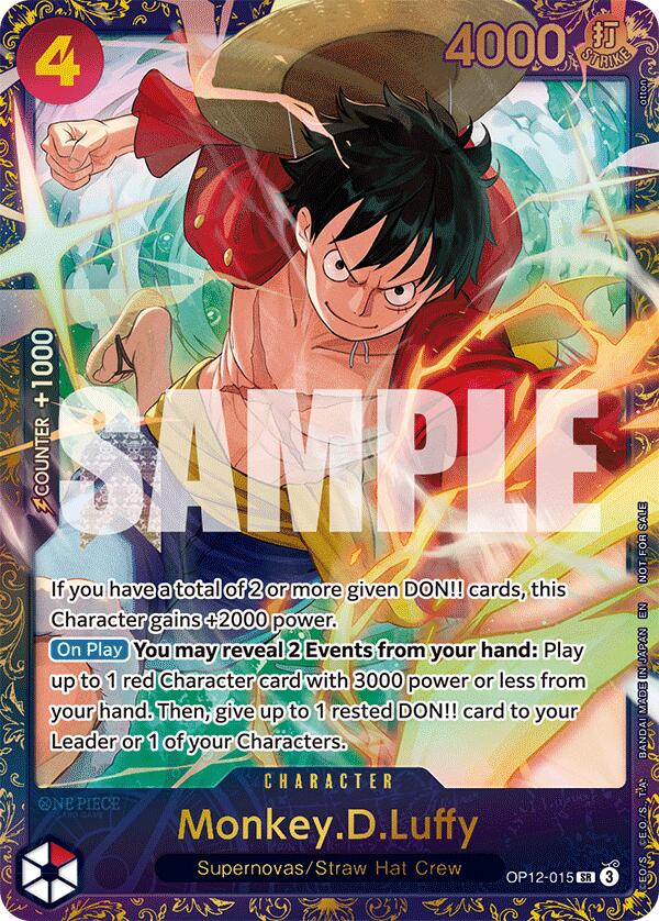Monkey.D.Luffy (Treasure Cup 2025) [One Piece Promotion Cards] Bandai