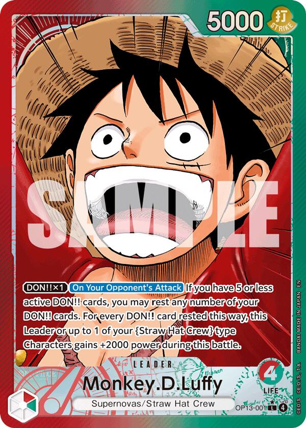 Monkey.D.Luffy (Alternate Art) [Carrying On His Will] Bandai