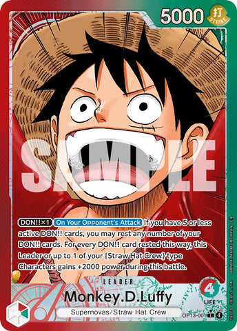 Monkey.D.Luffy (Alternate Art) [Carrying On His Will] Bandai