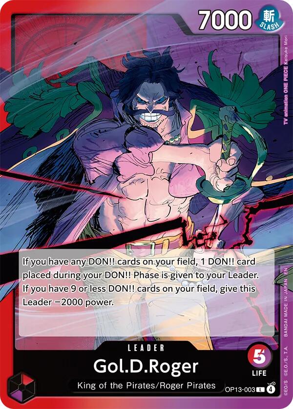 Gol.D.Roger [Carrying On His Will] Bandai