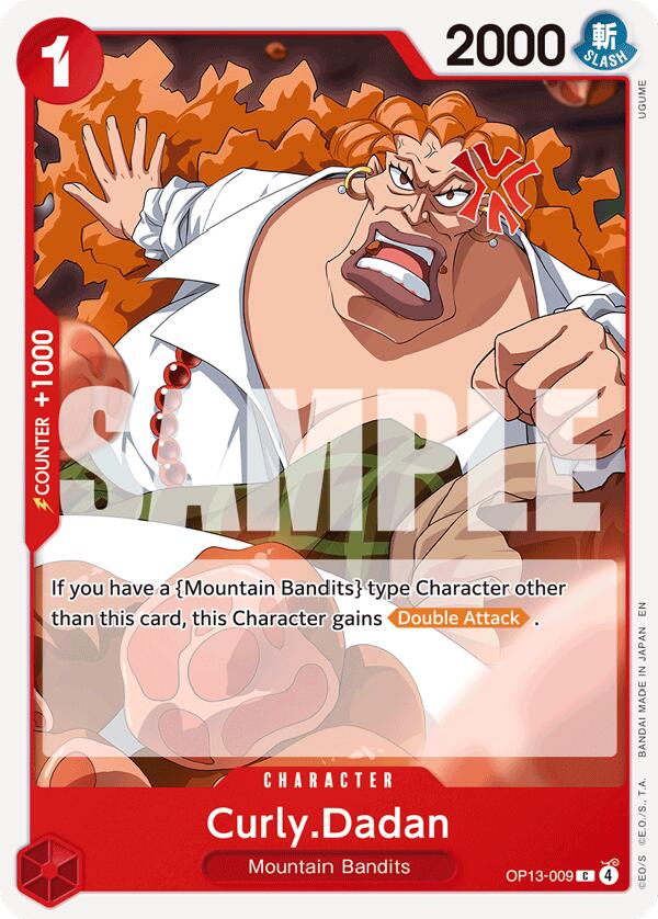 Curly.Dadan [Carrying On His Will] Bandai