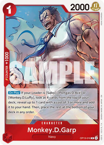Monkey.D.Garp [Carrying On His Will] Bandai