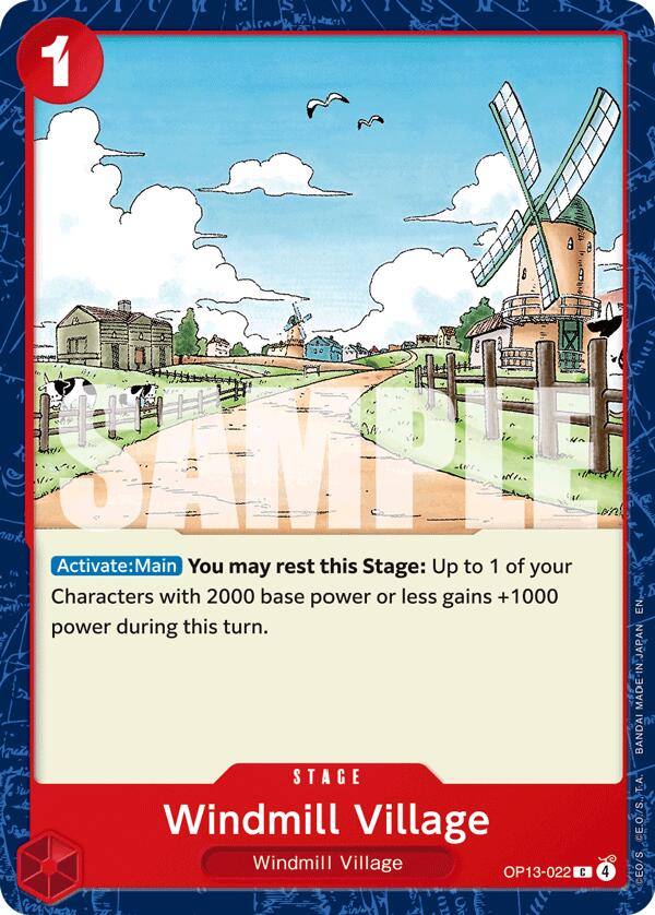 Windmill Village [Carrying On His Will] Bandai