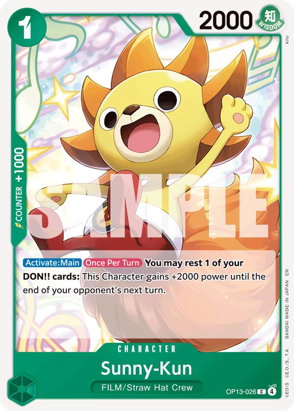 Sunny-Kun [Carrying On His Will] Bandai