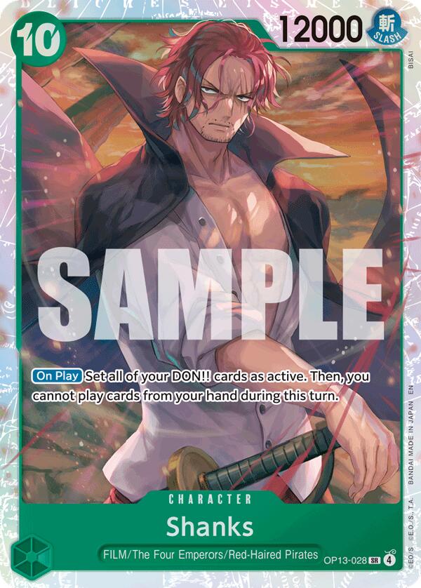Shanks [Carrying On His Will] Bandai