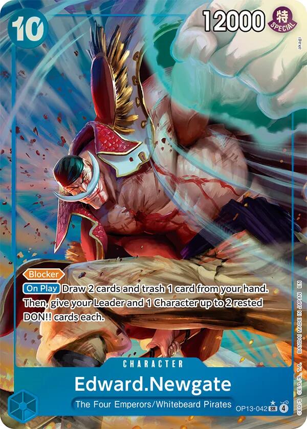 Edward.Newgate (Alternate Art) [Carrying On His Will] Bandai