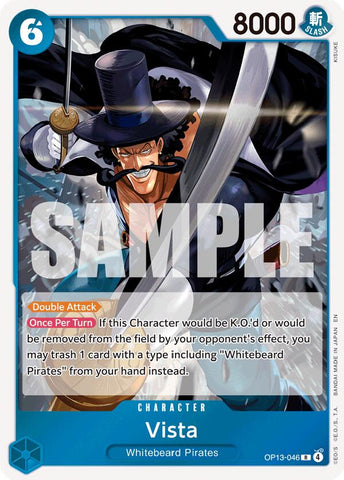 Vista [Carrying On His Will] Bandai