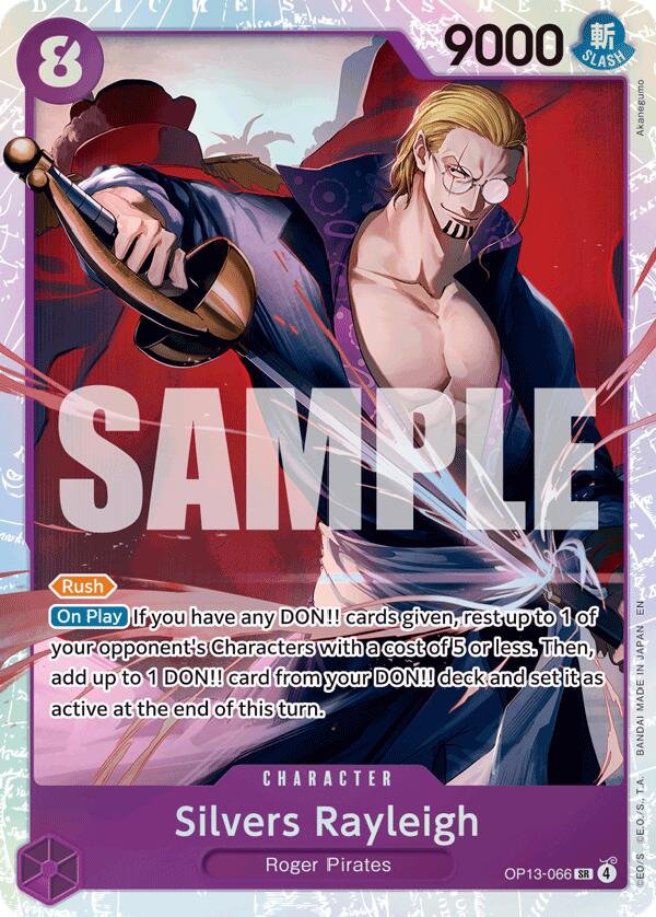 Silvers Rayleigh [Carrying On His Will] Bandai