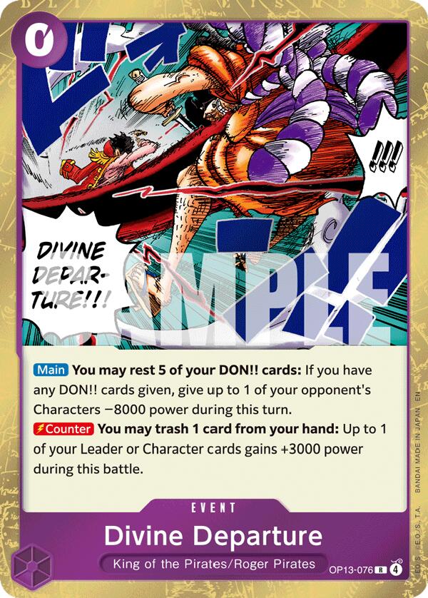 Divine Departure [Carrying On His Will] Bandai