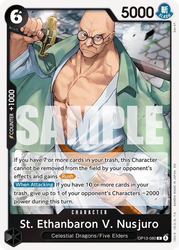 St. Ethanbaron V. Nusjuro [Carrying On His Will] Bandai
