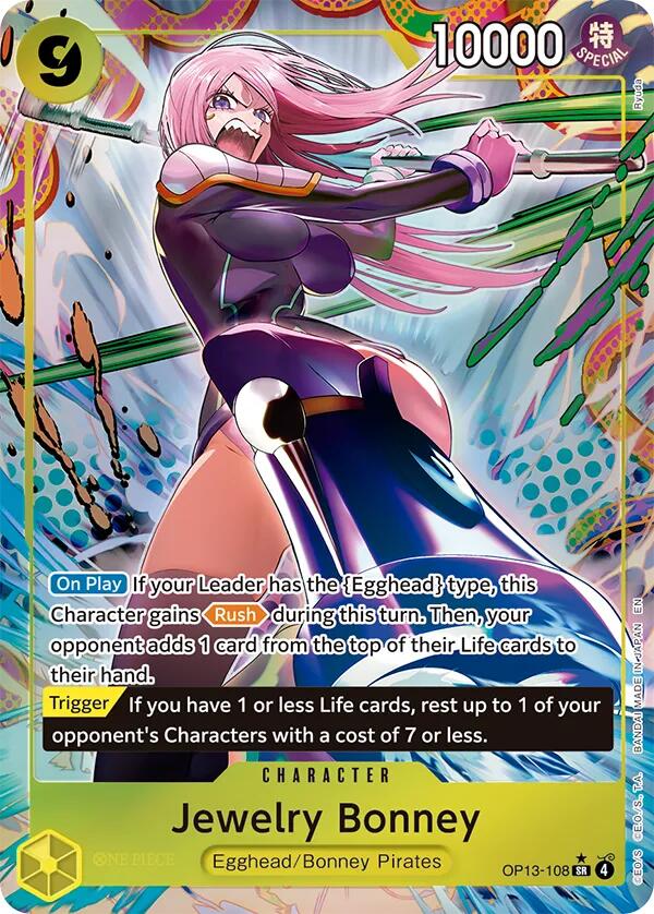 Jewelry Bonney (Alternate Art) [Carrying On His Will] Bandai