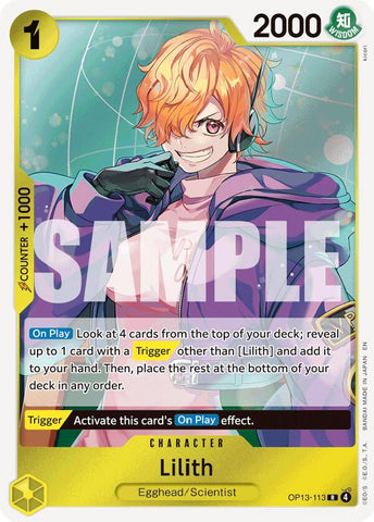 Lilith [Carrying On His Will] Bandai