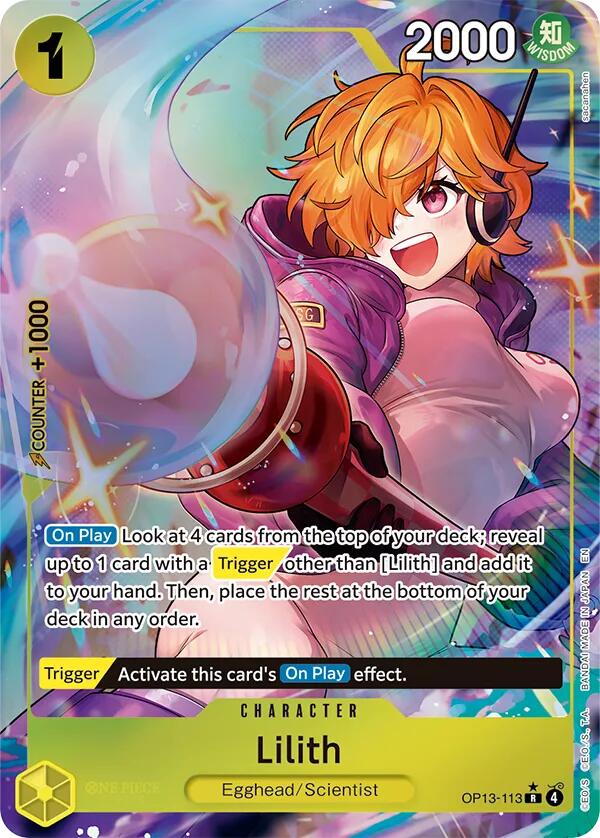 Lilith (Alternate Art) [Carrying On His Will] Bandai