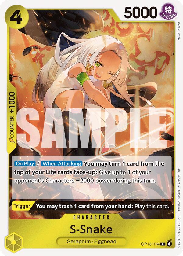 S-Snake [Carrying On His Will] Bandai