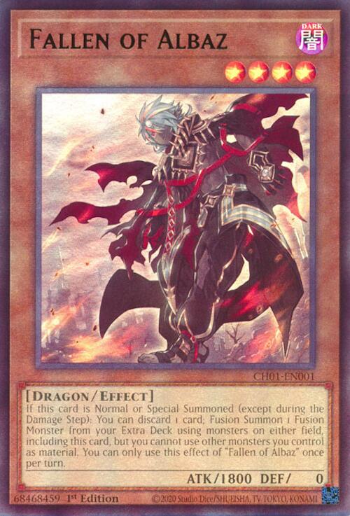 Fallen of Albaz [CH01-EN001] Ultra Rare Yu-Gi-Oh!