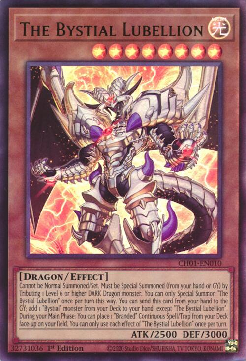 The Bystial Lubellion [CH01-EN010] Ultra Rare Yu-Gi-Oh!