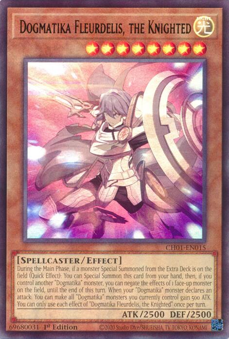 Dogmatika Fleurdelis, the Knighted [CH01-EN015] Ultra Rare Yu-Gi-Oh!