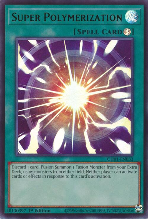 Super Polymerization [CH01-EN033] Ultra Rare Yu-Gi-Oh!