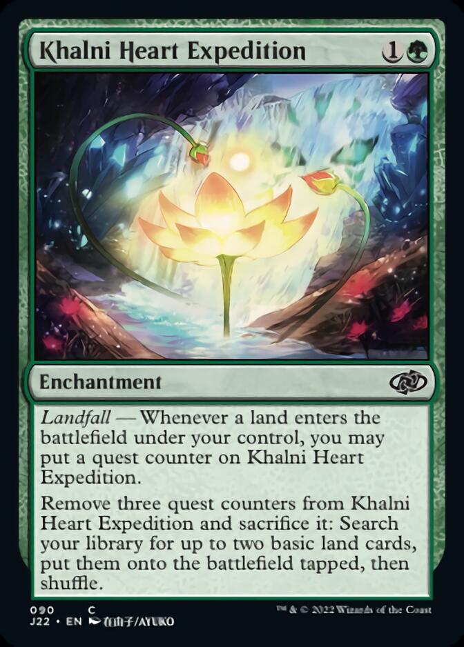 Khalni Heart Expedition [Jumpstart 2022] Magic: The Gathering