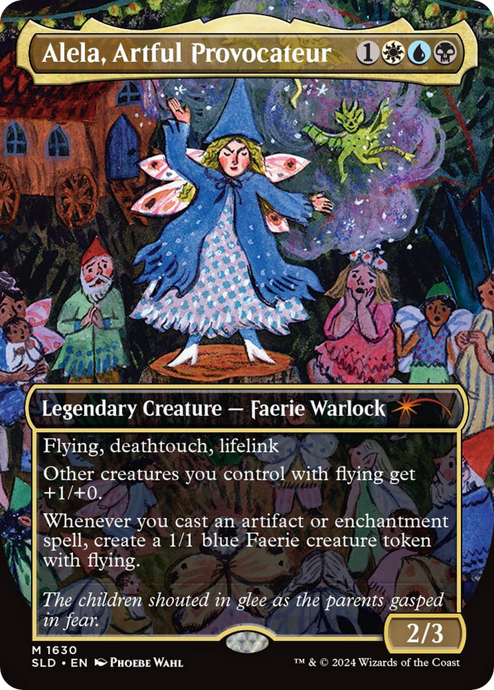 Alela, Artful Provocateur (1630) [Secret Lair Drop Series] Magic: The Gathering