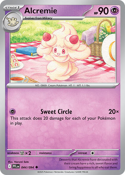 Alcremie (044/094) [Mega Evolution: Phantasmal Flames] Pokémon