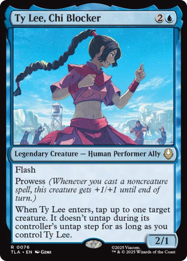 Ty Lee, Chi Blocker [Avatar: The Last Airbender] Magic: The Gathering