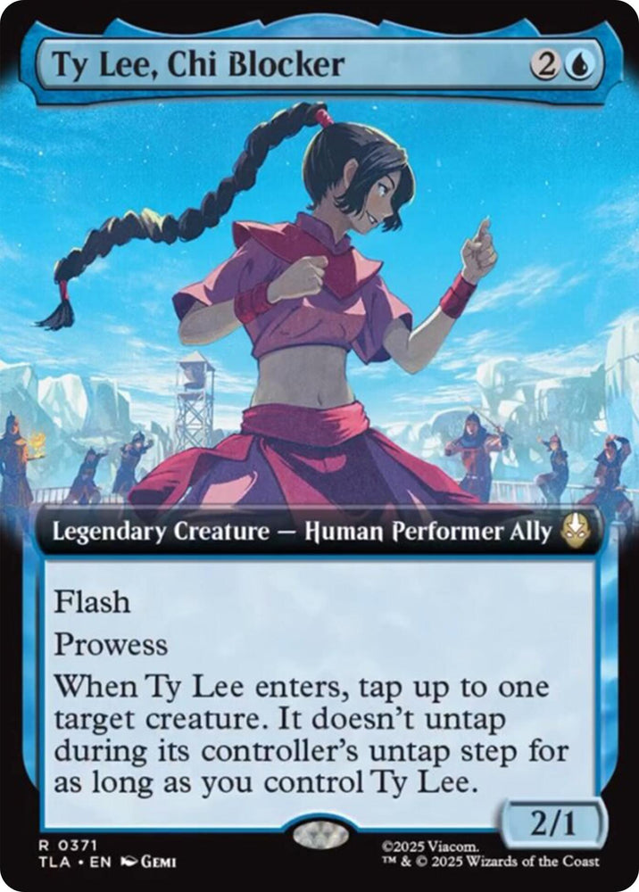 Ty Lee, Chi Blocker (Extended Art) [Avatar: The Last Airbender] Magic: The Gathering