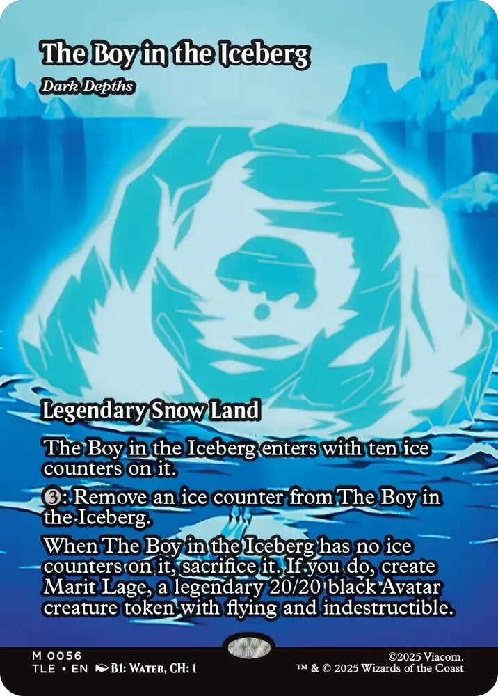 The Boy in the Iceberg - Dark Depths [Avatar: The Last Airbender: Eternal-Legal] Magic: The Gathering
