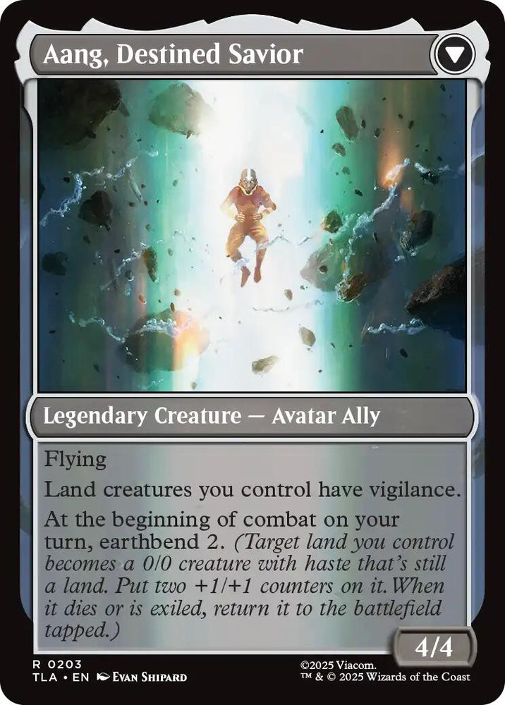 Aang, at the Crossroads [Avatar: The Last Airbender] Magic: The Gathering
