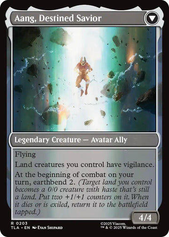 Aang, at the Crossroads [Avatar: The Last Airbender] Magic: The Gathering