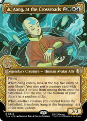 Aang, at the Crossroads (Showcase) [Avatar: The Last Airbender] Magic: The Gathering