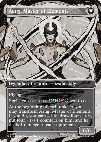 Avatar Aang (Borderless) [Avatar: The Last Airbender] Magic: The Gathering