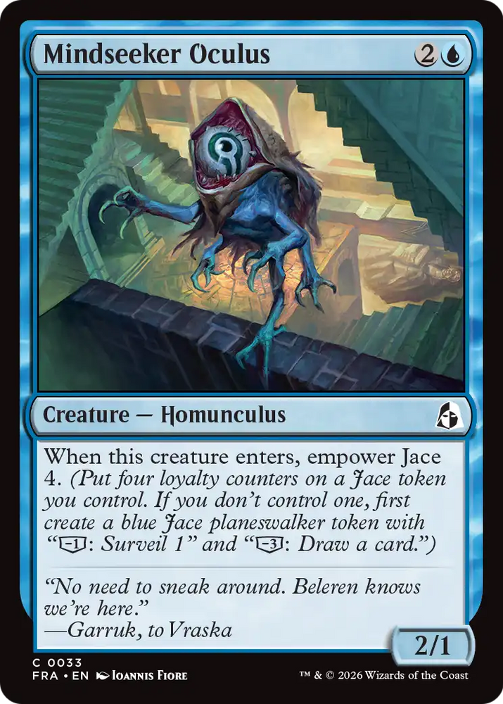 Mindseeker Oculus [Reality Fracture] Magic: The Gathering