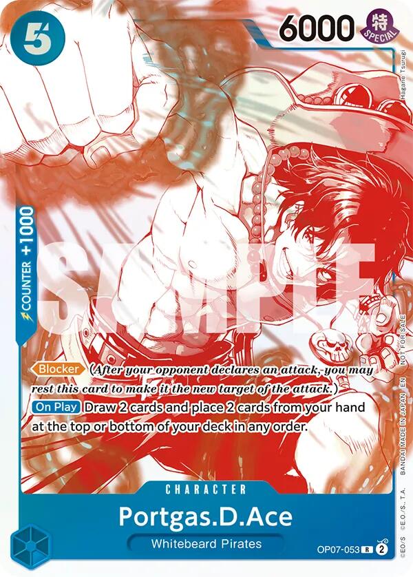 Portgas.D.Ace (OP07-053) (3rd Anniversary Treasure Campaign Pack) [One Piece Promotion Cards] Bandai