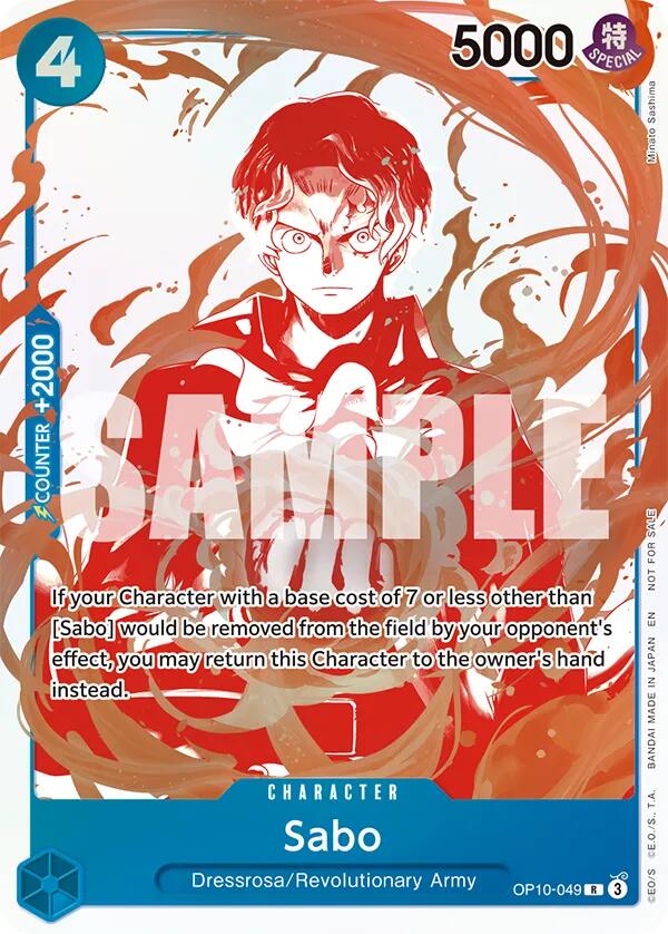Sabo (OP10-049) (3rd Anniversary Treasure Campaign Pack) [One Piece Promotion Cards] Bandai