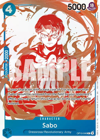Sabo (OP10-049) (3rd Anniversary Treasure Campaign Pack) [One Piece Promotion Cards] Bandai