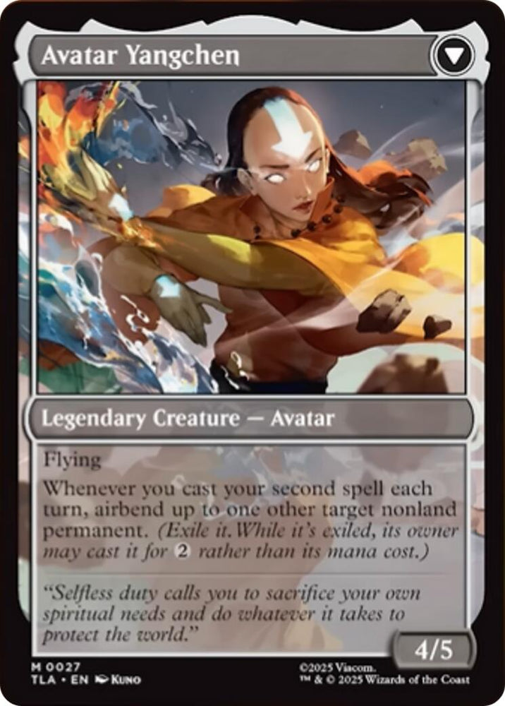 The Legend of Yangchen [Avatar: The Last Airbender] Magic: The Gathering