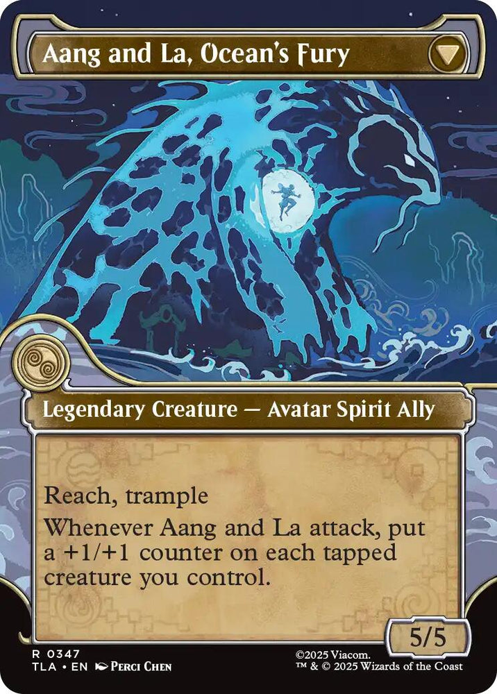 Aang, Swift Savior (Showcase) [Avatar: The Last Airbender] Magic: The Gathering