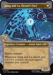 Aang, Swift Savior (Showcase) [Avatar: The Last Airbender] Magic: The Gathering