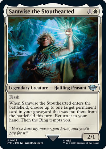 Samwise the Stouthearted [The Lord of the Rings: Tales of Middle-Earth] Magic: The Gathering